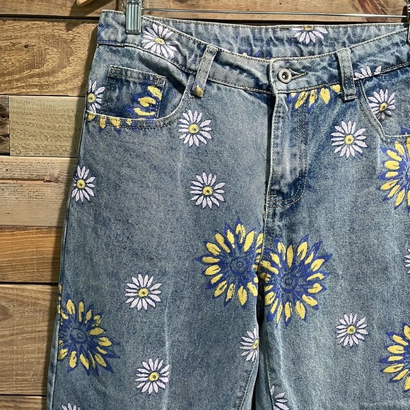SHEIN Sunflower Straight Leg Jeans - Picture 3 of 10
